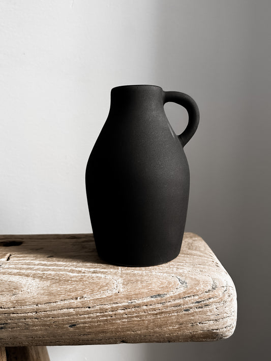 Shima Vase in Black